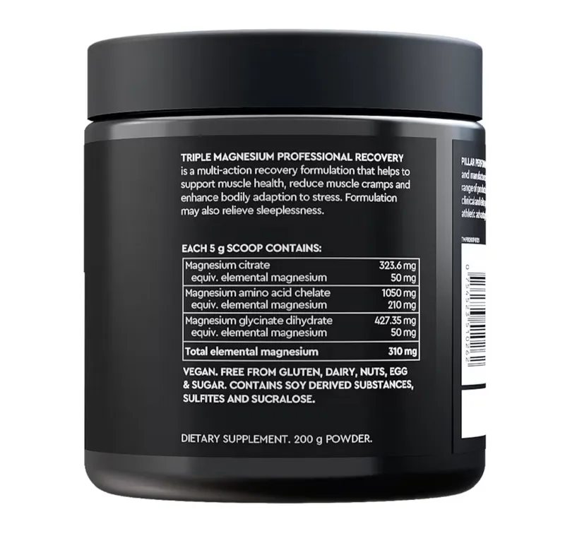 PILLAR Triple Magnesium Powder Berry 200g-2